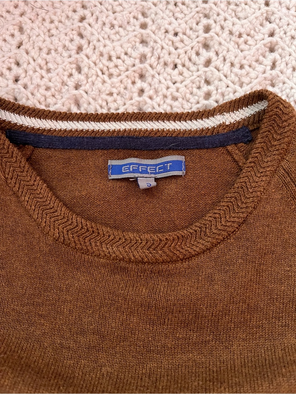 Men's Chestnut Crewneck Sweater
